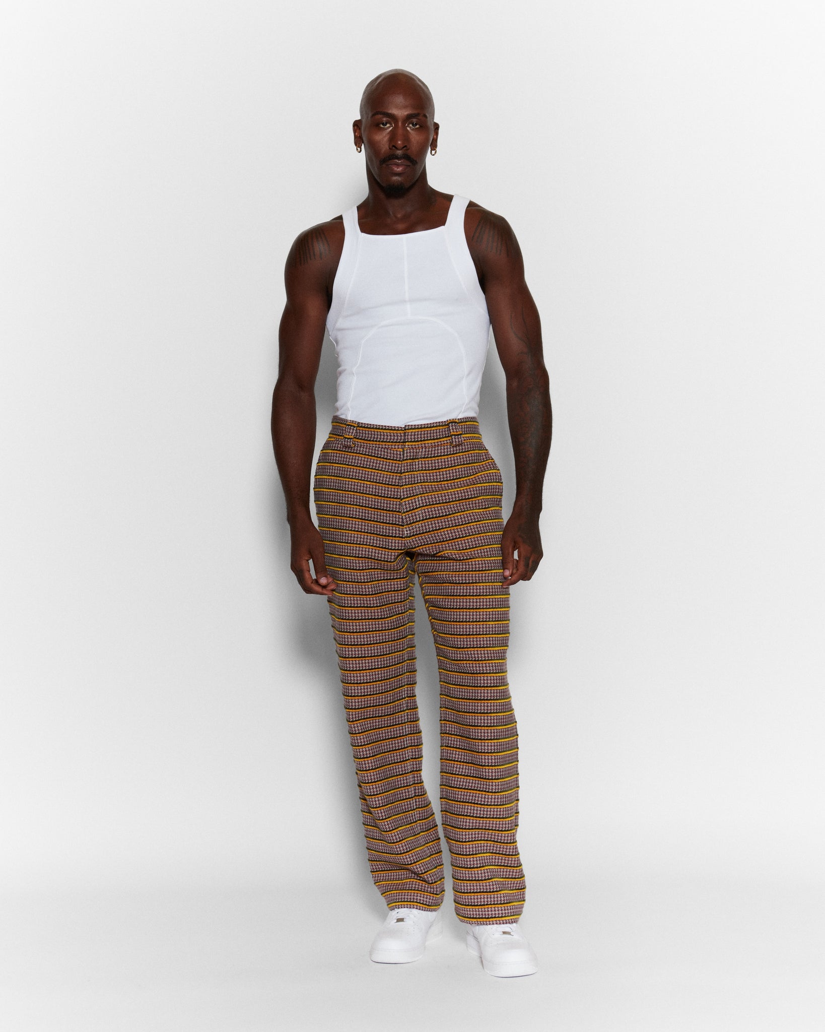 Chenille and Tweed "So Hard" Trousers