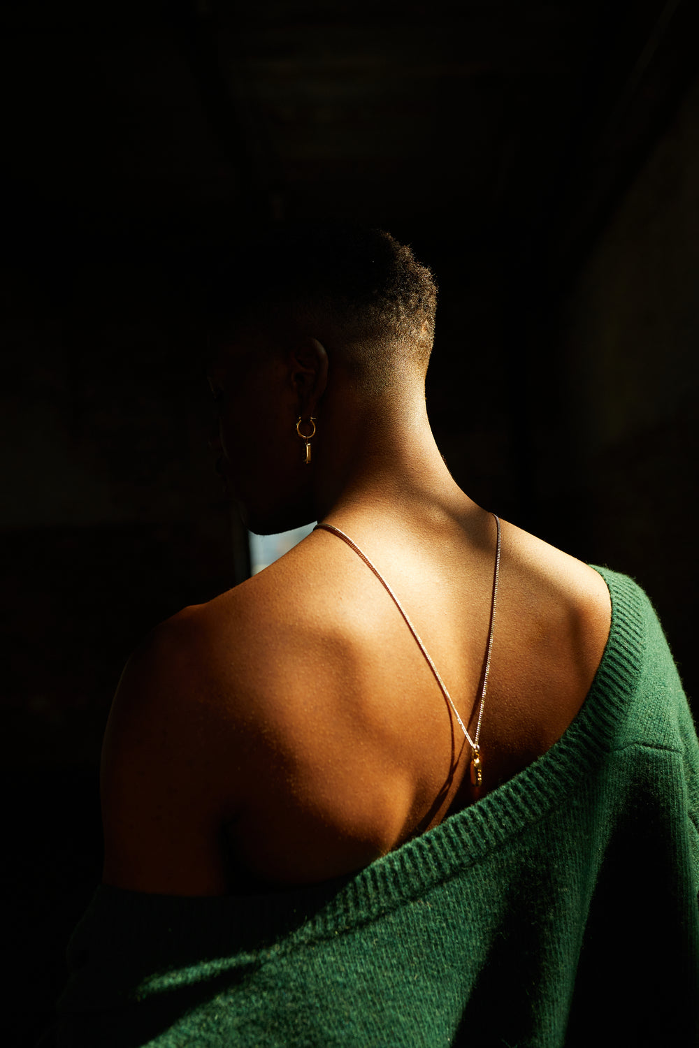 Malachite Oversized Cardigan