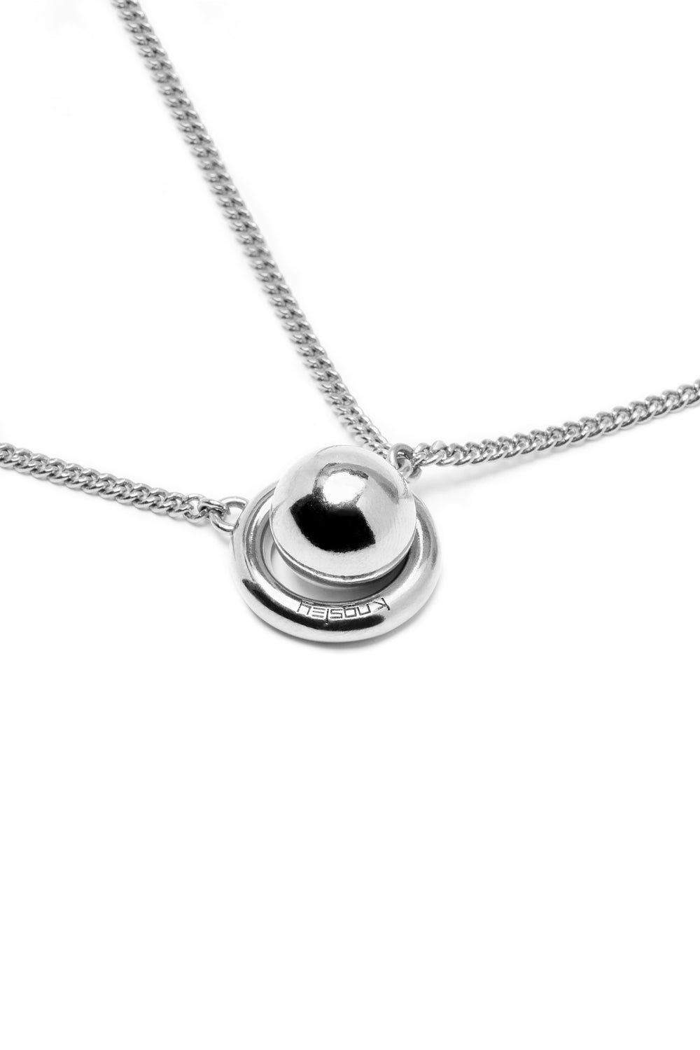 Gold "701" Drop Necklace