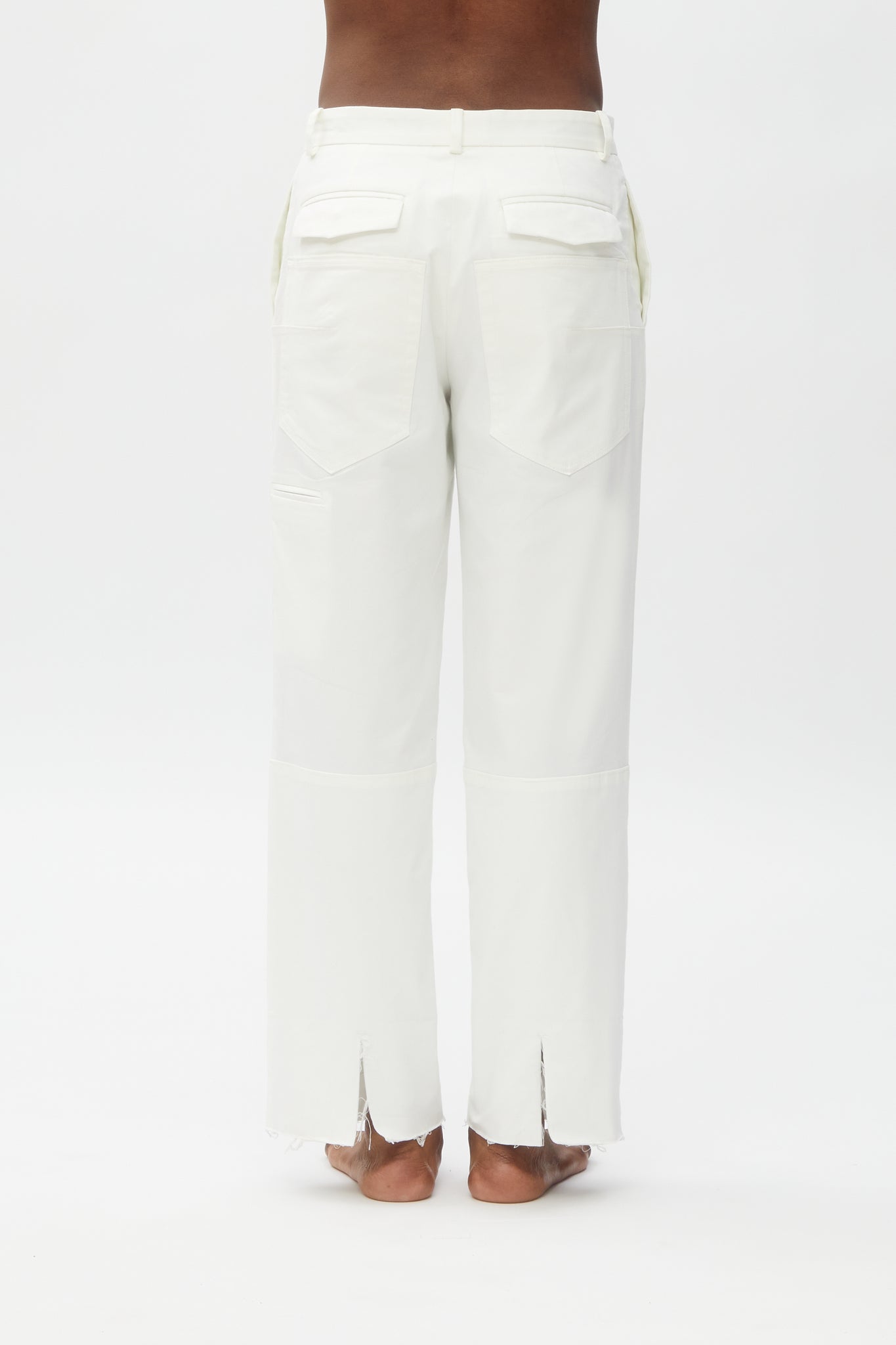 Eggshell "Ayan" Trousers