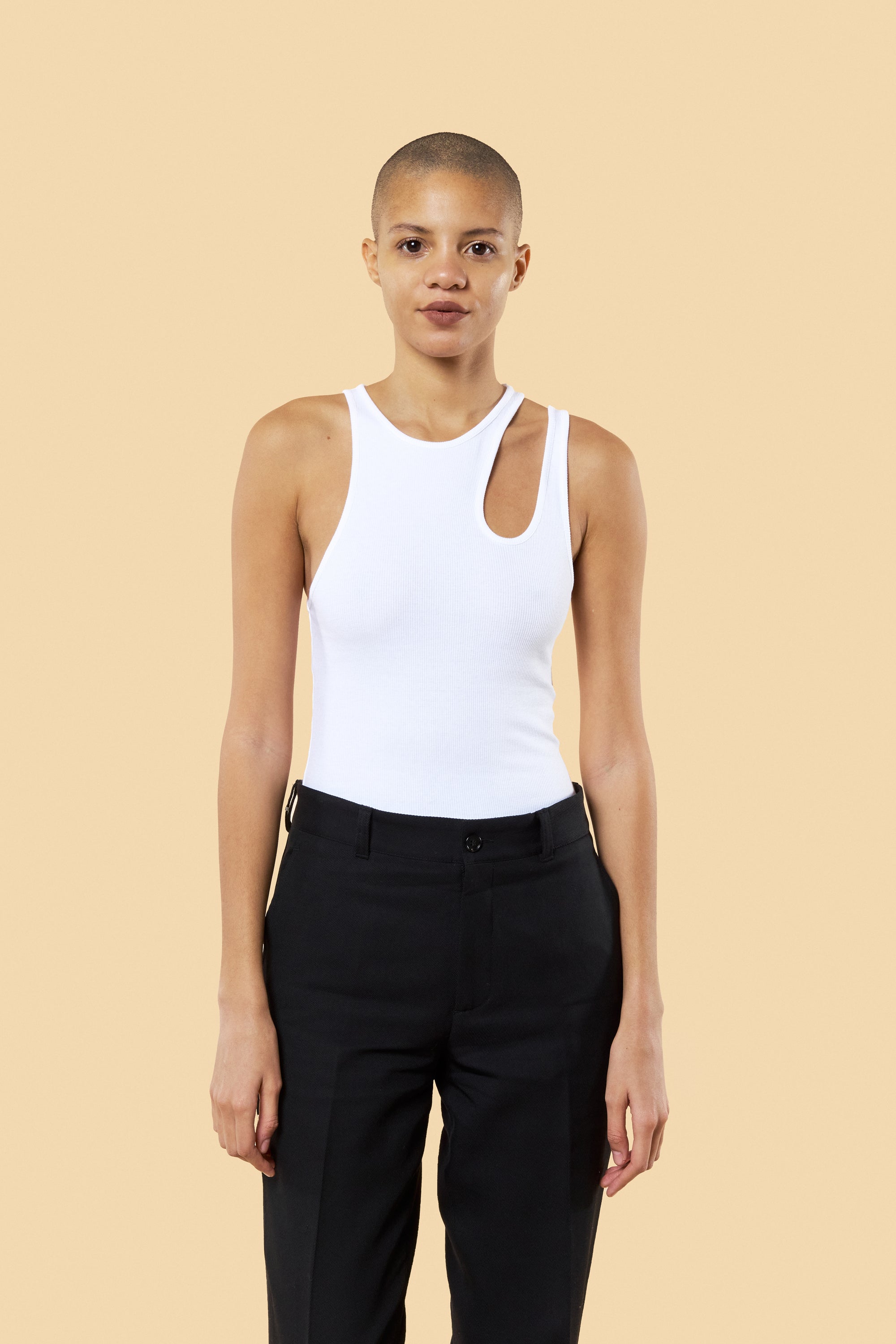 LV x YK Ribbed Knit Tank Top - Ready-to-Wear 1AB895