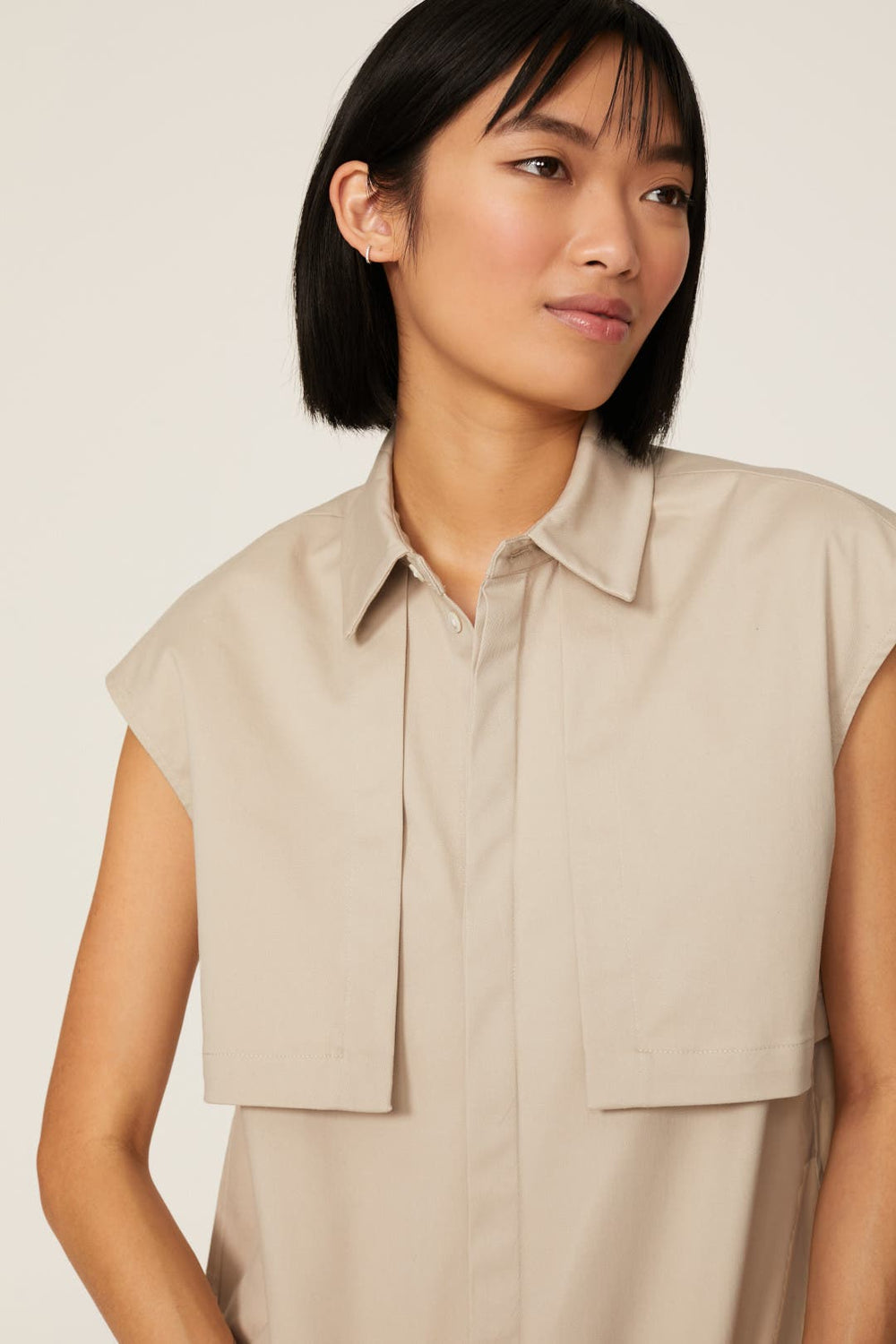 Sand "Nesli" Sleeveless Shirt
