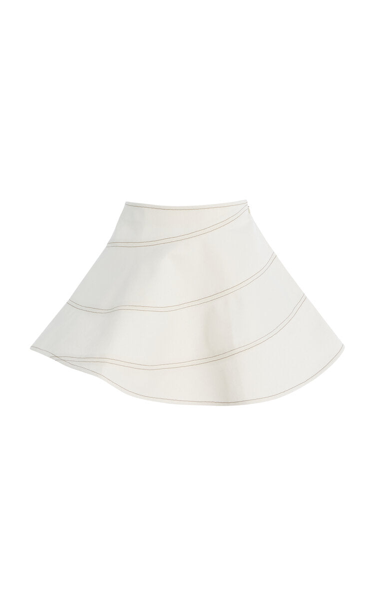 Off-White "Calliope" Denim Skirt