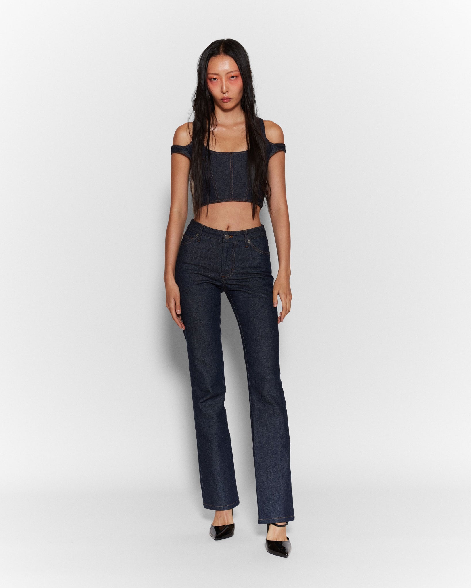 Indigo "2-Way" Corset